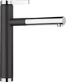 Produktbild: Blanco Küchenarmatur LINEE-S Küchenarmatur Hochdruck SILGRANIT-Look silgranitschwarz 526171