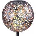 Produktbild: GLOBO 33743 Solarleuchte Metall silber, LED
