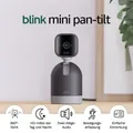 Produktbild: Blink Mini Pan-Tilt Überwachungskamera |2-Wege-Audio|Bewegungserfassung| Schwarz