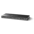 Produktbild: TP-Link TL-SG116P 16-Port Gigabit Desktop Switch 16 PoE+ RJ45 lüfterlos BRANDNEU