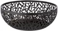 Produktbild: Alessi MSA04/29 B CACTUS! Obstschale, durchbrochen - Stahl, epoxidharzlackiert, schwarz. Ø 29 cm