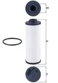 Produktbild: MAHLE Hydraulikfilter, Automatikgetriebe  u.a. für AUDI, PORSCHE