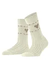 Produktbild: ESPRIT Damen Socken Norwegian Heart W So Baumwolle gemustert 1 Paar, Weiß Woolwhite 2060, 39-42
