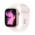 Produktbild: Apple Watch 11 42mm GPS Alu M/L Sportarmband roségold/blassrosa