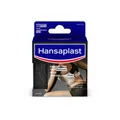 Produktbild: Hansaplast Kinesiologie Tape Schwarz | Unterstützt die Muskel- und Gelenkfunktion | Aktive Erholung | Fördert die Durchblutung | 5 cm x 5 m