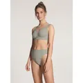 Produktbild: CALIDA Bustier Elastic breites Unterbrustband, ohne Bügel, Baumwollmischung grau S
