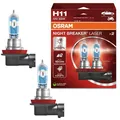Produktbild: OSRAM H11 Night Breaker LASER Next Generation 150% mehr Helligkeit DUO BOX