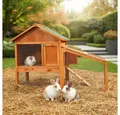 Produktbild: Mucola Kleintierstall Hasenstall Kleintierstall Kaninchenstall Hasenkäfig Tierkäfig