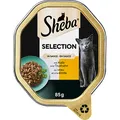Produktbild: Sheba Katzen-Nassfutter Selection in Sauce mit Kalb und Truthahn 22x 85,0 g