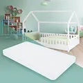 Produktbild: ML-Design Kindermatratze 90 x 200 x 10 cm, Schadstoffgeprüft, Öko-Tex 100 Zertifiziert, Babymatratze Juniormatratze mit Reißverschluss und waschbarem Bezug, Kaltschaummatratze für Kinderbett Babybett