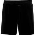 Produktbild: AMMANN Herren Boxershorts - Jersey Boxershorts Basic Cotton, lockerer Schnitt, Baumwolle Schwarz 2XL