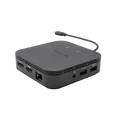 Produktbild: I-TEC Thunderbolt 3 Travel Dock - Dual 4K Display - 1x DP - 1x HDMI - 1x GLAN - 1x USB 3.1 Gen2 - 1x USB 2.0 - 1x Audio/Mic Jack - 1x 60W USB-C Power Delievery - kein Netzteil enthalten (TB3TRAVELDOCKPD)