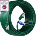 Produktbild: hb-digital Patchkabel CAT 7 Netzwerk LAN Kabel 15m RJ45 S/FTP PiMF LSZH AWG 26 halogenfrei grün
