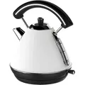Produktbild: Wasserkocher Retro Wasserkessel 1,7 Liter Aut. Abschaltung weiß schwarz