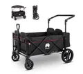 Produktbild: elvent Bollerwagen WagonPro Premium, Kompakt faltbar, Für 1-4 Kinder, Ideal für große Abenteuer