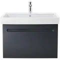 Produktbild: Duravit No. 1 Möbel-Waschtisch 23758000002 80x46cm, mit Hahnloch, Überlauf, Hahnlochbank, weiß