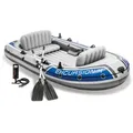 Produktbild: Intex Schlauchboot Excursion 4 Set | 315 x 165 x 43 cm | bis 500 kg
