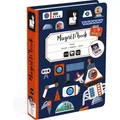 Produktbild: Janod Magnetbuch Weltall (Deutsch, Französisch, Italienisch, Englisch) (190.02589)