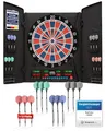 Produktbild: Elektronische Dartscheibe Dartona CB160 Cabinett | Offizielle Turniergröße | Dartscheibe elektronisch | Turnierscheibe mit 33 Spielen und über 160 Varianten