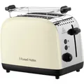 Produktbild: 26551-56 Colours Plus 2S Toaster 1600 W 2 Scheibe(n) 6 Stufen (Cremefarben, Silber)