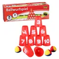 Produktbild: Idena Ballwurfspiel 10 Becher, 3 Wurfbälle (2 - 8 Spieler) (8870)