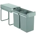 Produktbild: GROHE Mülltrennsystem GROHE Blue 40855 30cm zweifach, 2 x 15 Liter grau, 40855000 40855000