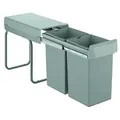 Produktbild: GROHE Mülltrennsystem Blue 2-fach 2x 15 l grau zweifach