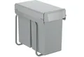 Produktbild: Grohe Einbaumülleimer Blue Mülltrennsystem, 30cm, 2 x 15 Liter, grau (40855000)