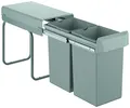 Produktbild: GROHE Mülltrennsystem GROHE Blue 40855 30cm zweifach, 2 x 15 Liter grau, 40855000 40855000