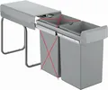 Produktbild: GROHE Blue Zubehör Abfalltrennsystem grau 40855000