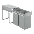 Produktbild: GROHE Blue Mülltrennsystem, 30cm, 2 x 15 Liter, grau (40855000)
