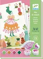 Produktbild: Kreatives Spiel mit Blumenmädchen-Stempeln, Djeco