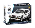 Produktbild: COBI Weihnachtsbaumkugel Bausatz Volkswagen Golf GTI 1976 bis 1983 weiß 1:12 Executive Edion