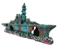 Produktbild: Aquarium Schiffbruch Dekorationen Aquarium Schiff Ornamente - Harzmaterial Ve...
