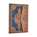 Produktbild: 2026 Safavid Indigo (Safavid Binding Art) Midi 12-month Vertical Hardcover Flexi Dayplanner 2026 (Wrap Closure)