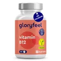 Produktbild: Vitamin B12 Tabletten (200 Stück) - 500µg reines B12 pro Tag - Premium: Beide Bioaktiv-Formen + Depotform + Folsäure 5-MTHF - Vegan, laborgeprüft & ohne Zusätze in Deutschland hergestellt
