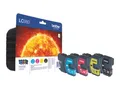 Produktbild: Brother Original LC-980 Druckerpatronen 4er Multipack BK/C/M/Y (LC980VALBPDR)