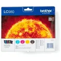 Produktbild: Brother LC980VALBP Druckerpatrone 4 Stück(e) Original Schwarz, Cyan, Magenta, Gelb