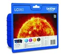 Produktbild: 4 x Original Brother LC980 MultiPack Value in OVP DATUM 01/2027