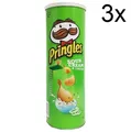 Produktbild: 3x Pringles Sour Cream & Onion Patatine Sauerrahm & Zwiebel 160g Kartoffel chips