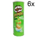 Produktbild: 6x Pringles Sour Cream & Onion Patatine Sauerrahm & Zwiebel 160g Kartoffel chips