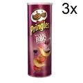 Produktbild: 3x Pringles Texas BBQ Barbecue Patatine Grill 160g Kartoffel chips