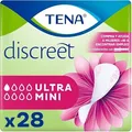 Produktbild: TENA DISCREET Inkontinenz Slipeinl.ultra mini 28 St