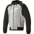 Produktbild: Alpinestars Motorradjacke Chrome Sport Motorrad Hoodie Wasserdicht protektoren grau S