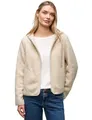 Produktbild: Street One Damen 3228384 Teddy-Jacke mit Kapuze, Soft Fawn beige, 42