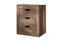 Produktbild: MASSIVMOEBEL24.DE Rollcontainer Sheesham grau geölt Nature Grey #714