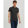 Produktbild: Jack & Jones Poloshirt BASIC POLO Baumwolle, slim fit schwarz M (50)
