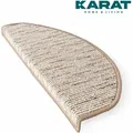 Produktbild: Stufenmatten Geneva Beige 23,5 X 65 Cm Halbrund