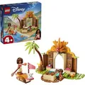 Produktbild: 43282 Disney Princess Vaianas Hütte und Boot, Konstruktionsspielzeug