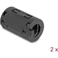 Produktbild: Delock Ferritkern / Ferritring für Rundkabel 11 mm 2 Stück s (80947)